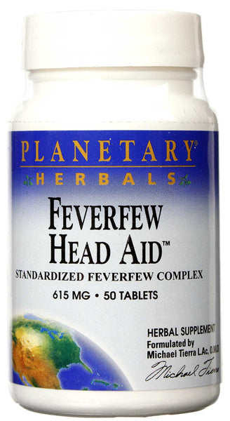Planetary Herbals Feverfew Head Aid