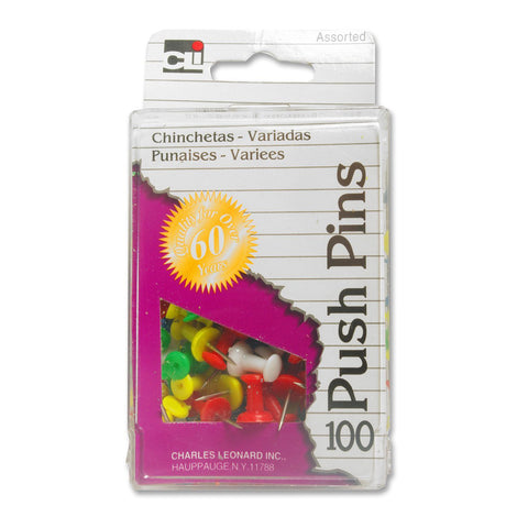 CLI - Push Pins Assorted Colors