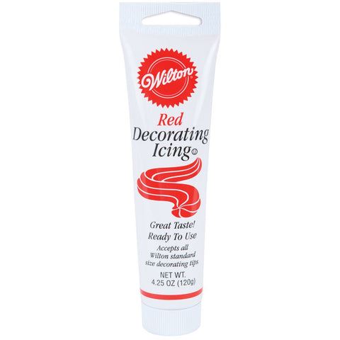 WILTON - Red Decorating Icing Tube