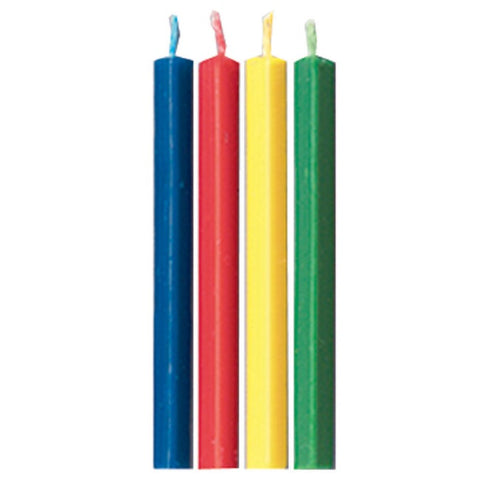 WILTON - Rainbow Triangle Relite Trick Sparkler Candles