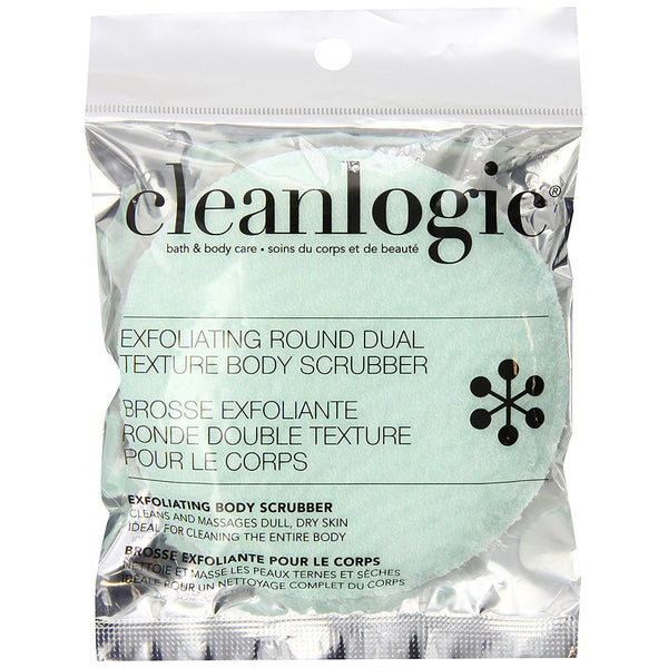 CLEAN LOGIC - Exfoliating Deal Round Texture Body Scrubber