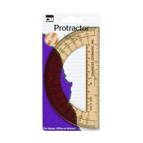 CLI - Protractor Open Center, Assorted Colors
