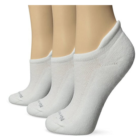NO NONSENSE - Women's Soft and Breathable Cushioned No Show Sock with Back