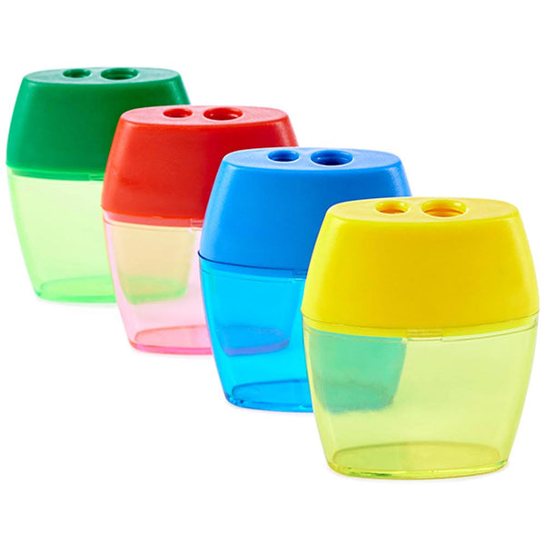 CLI - Pencil Sharpener 2 Hole with Receptacl