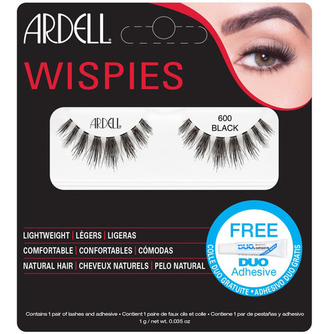 ARDELL - Wispies Cluster Lashes Black #600