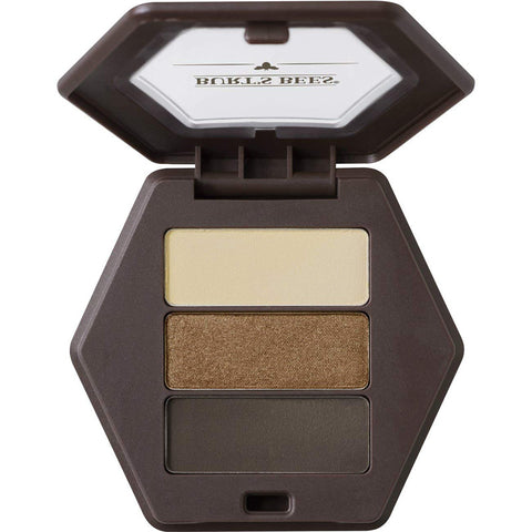 BURT'S BEES - 100% Natural Eye Shadow Palette with 3 Shades, Dusky Woods
