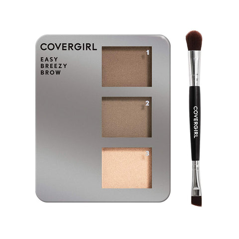 COVERGIRL - Easy Breezy Brow Powder Kit, Soft Brown