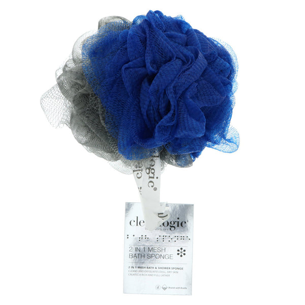 CLEAN LOGIC - 2 in 1 Mesh Bath Sponge