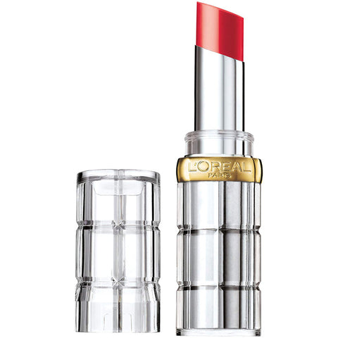 L'OREAL - Colour Riche Shine Lipstick, Enamel Red