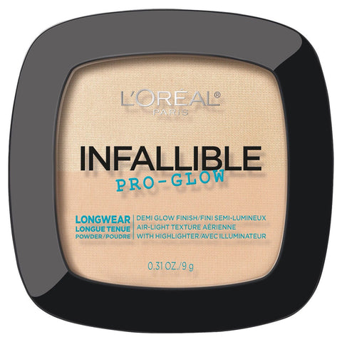 L'OREAL - Infallible Pro Glow Pressed Powder, Classic Ivory