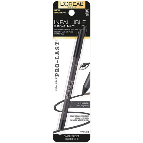 L'OREAL - Infallible, Pro-Last Waterproof Pencil Eyeliner, Grey