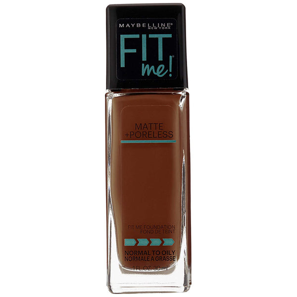 MAYBELLINE - Fit Me Matte + Poreless Liquid Foundation Makeup, Java