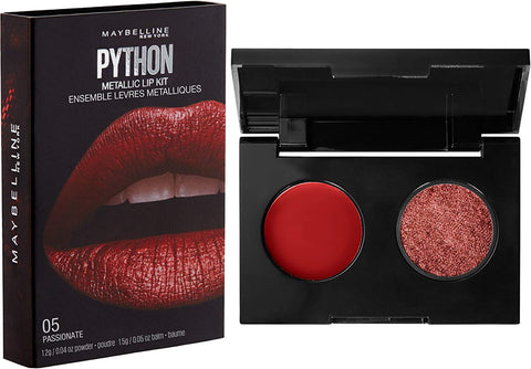 MAYBELLINE - Lip Studio Python Metallic Lip Makeup Kit, Passionate