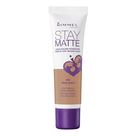 RIMMEL - Stay Matte Liquid Mousse Foundation, True Nude