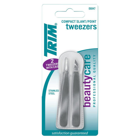 TRIM - Compact Slant Point Tweezers