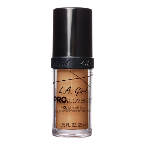 LA GIRL Pro Coverage Illuminating Foundation Warm Caramel