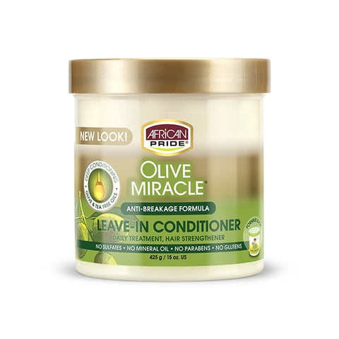 AFRICAN PRIDE Olive Miracle Leave-in Conditioner