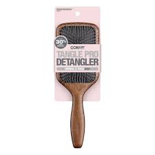 CONAIR Tangle Pro Detangler Wood Paddle Hair Brush