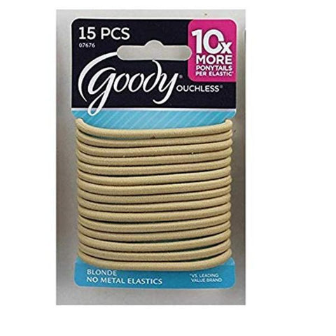 GOODY Ouchless Braided Elastics Blonde