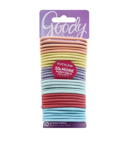 GOODY Ouchless No Metal Mint Pastel Elastics