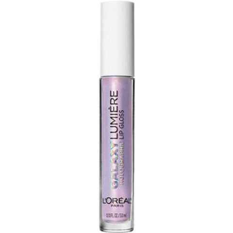 L'OREAL Infallible Galaxy Lumiere Holographic Lip Gloss Polaris Pink