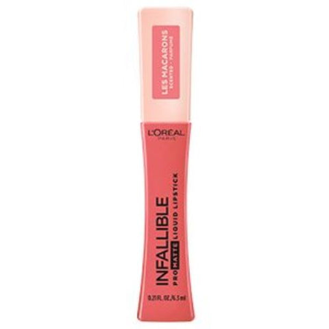 L'OREAL Infallible Pro-Matte Les Macarons Scented Liquid Lipstick Guava Gush