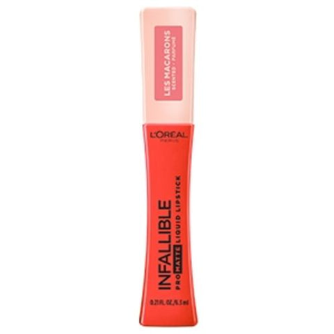 L'OREAL Infallible Pro-Matte Les Macarons Scented Liquid Lipstick Mademoiselle Mango