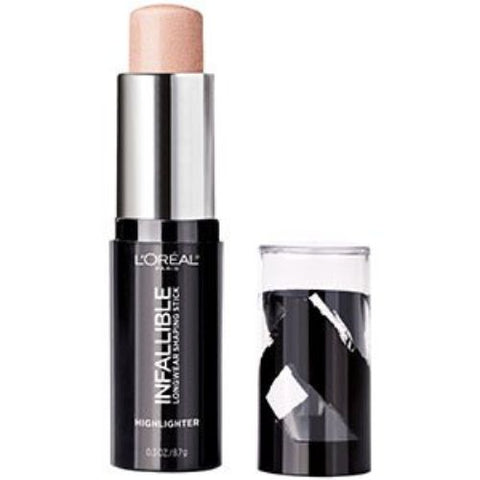 L'OREAL Infallible Longwear Highlighter Shaping Stick Slay in Rose
