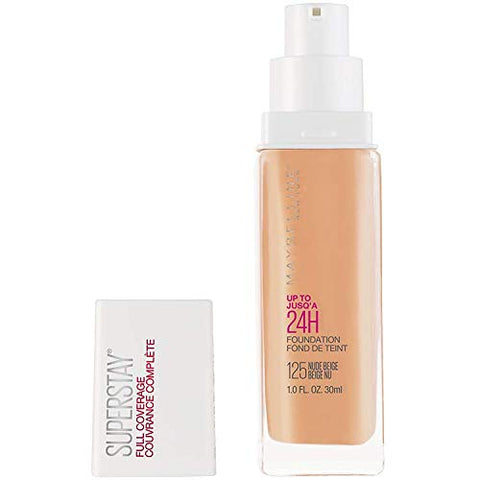 MAYBELLINE Super Stay Full Coverage Liquid Foundation Nude Beige