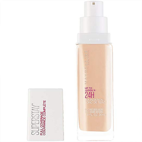 MAYBELLINE Super Stay Full Coverage Liquid Foundation Natural Ivory