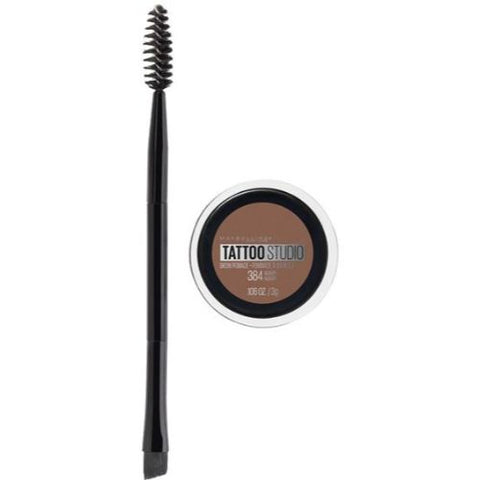 MAYBELLINE TattooStudio Brow Pomade Eyebrow Makeup Auburn