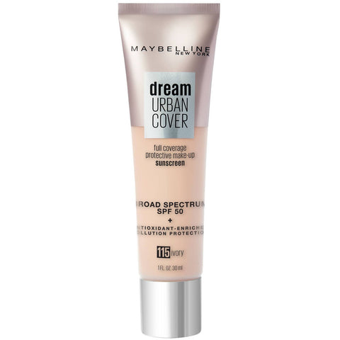 MAYBELLINE Dream Urban Cover flawless Coverage Foundation Ivory