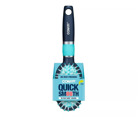 CONAIR - Quick Smooth De-Poof Shine Cushion Mid-Size Brush