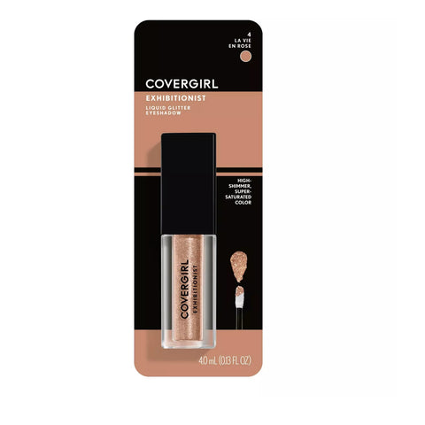 COVERGIRL - Exhibitionist Liquid Glitter Eyeshadow La Vie En Rose