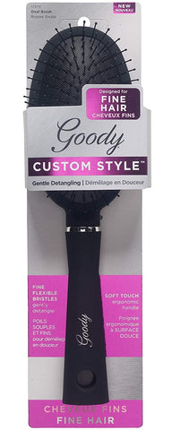 GOODY - Custom Style Oval Brush for Fine Hair Black