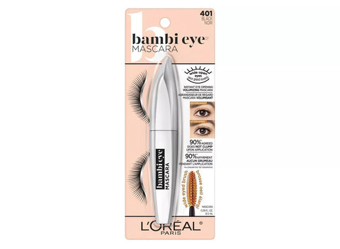 L'OREAL - Bambi Eye Washable Mascara Lasting Volume Black 401