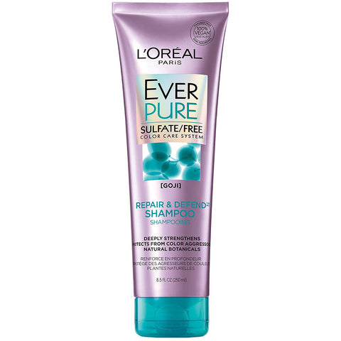 L'OREAL - EverPure Sulfate Free Repair and Defend Shampoo Goji