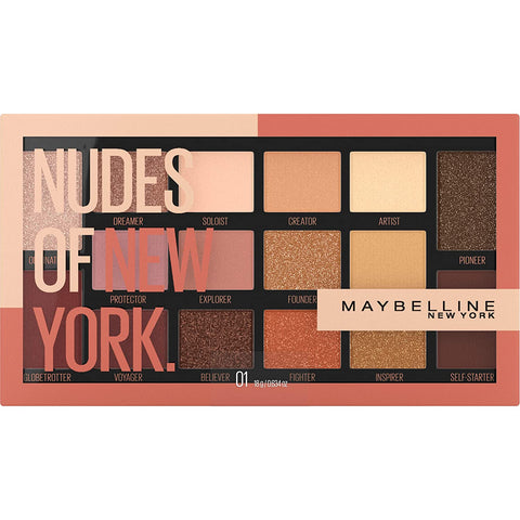 MAYBELLINE - Eyestudio Nudes of New York 16 Pan Eyeshadow Palette