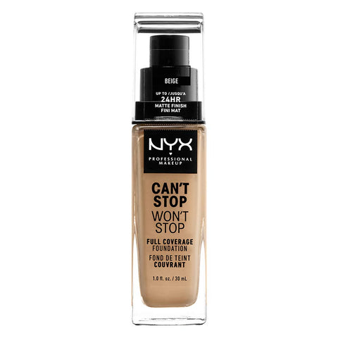 NYX - Can't Stop Won't Stop 24HR Full Coverage Foundation Beige