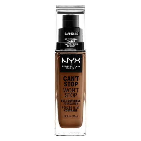 NYX - Can't Stop Won't Stop 24HR Full Coverage Foundation Cappuccino