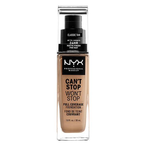 NYX - Can't Stop Won't Stop 24HR Full Coverage Foundation Classic Tan