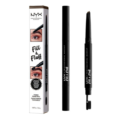 NYX - Fill and Fluff Eyebrow Pomade Pencil Ash Brown