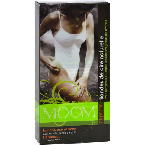 MOOM - Express Pre Waxed Strips for Legs and Body