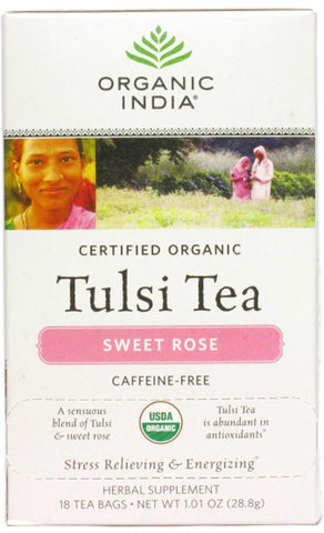 Organic India Tulsi Sweet Rose Tea