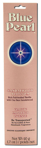 BLUE PEARL - Incense Sandalwood Blossom - 0.7 oz. (20 g)