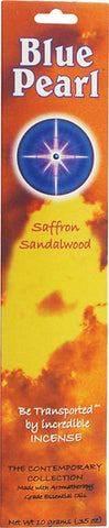 BLUE PEARL - Incense Saffron Sandalwood - 0.35 oz. (10 g)