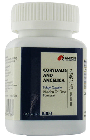 HONSO USA - Kanion Corydalis  Angelica (Yuan Hu Formula)