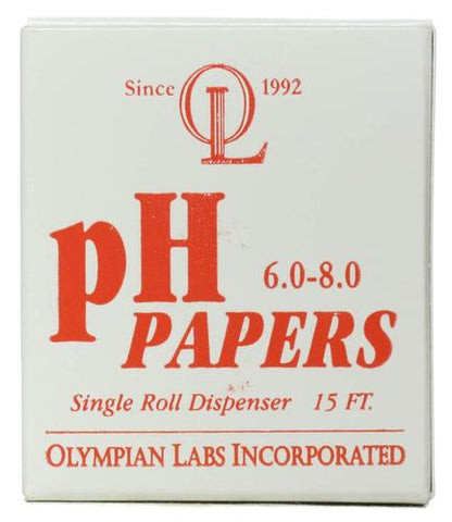 Olympian Labs pH Papers 6 0  8 0