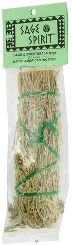 Sage Spirit Smudge Wand Sage Sweetgrass