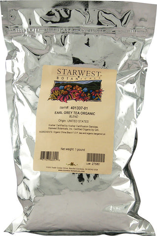 Starwest Botanicals Earl Grey Tea Organic